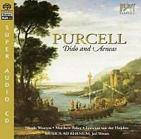 cd cover henry purcell: dido and aeneas